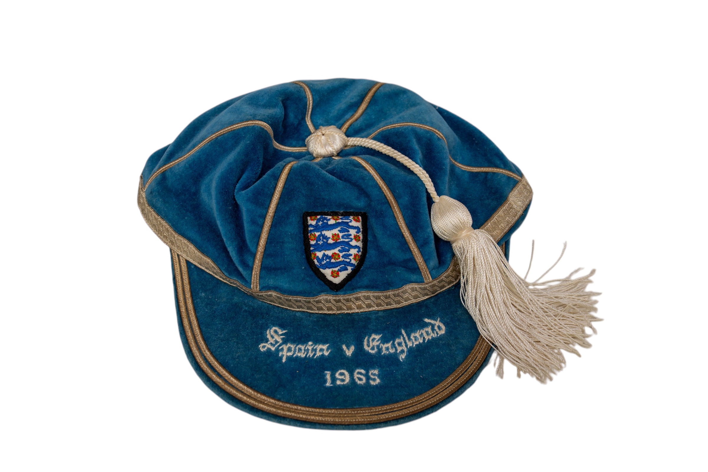 Gordon Banks – England cap vs Spain 1965